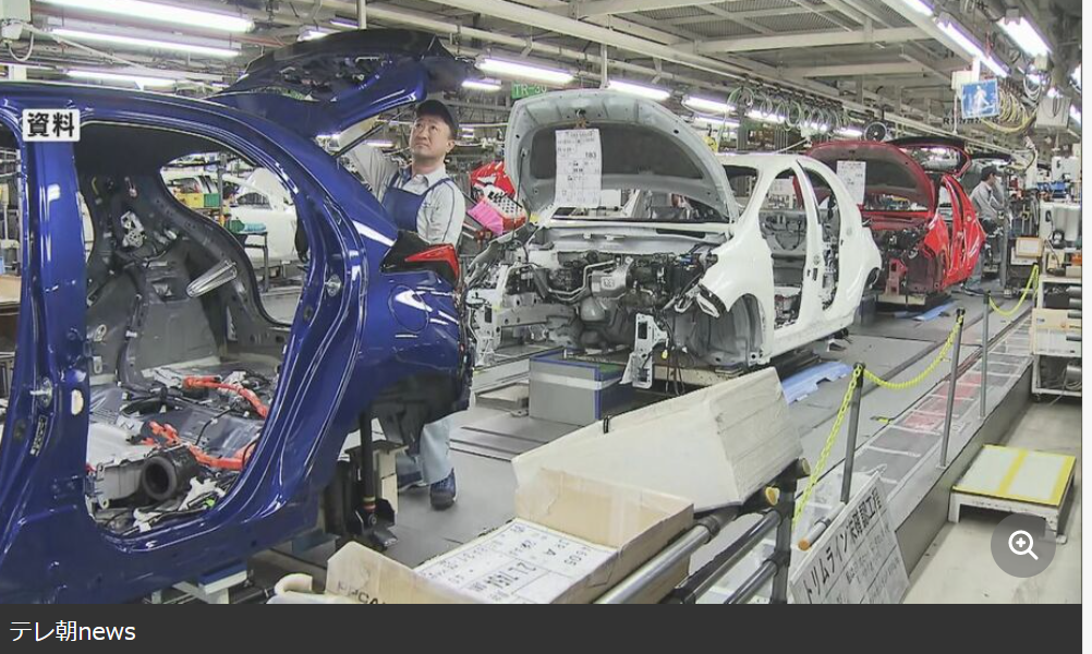 トヨタ　11月の世界生産台数が過去最高 部品不足が緩和