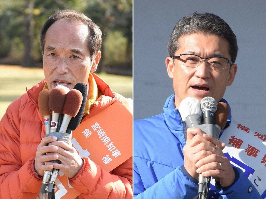 宮崎知事選は激戦　投げ出し批判、東国原氏がアピール力で猛追