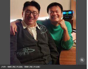 「BTSの生みの親」パン・シヒョク氏、JYPパク・ジニョンと対面…「親友と共に」