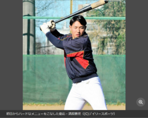 慶応・清原Ｊｒ．聖地で「４番打ちたい」出場濃厚なセンバツで父・和博氏に続くぞ