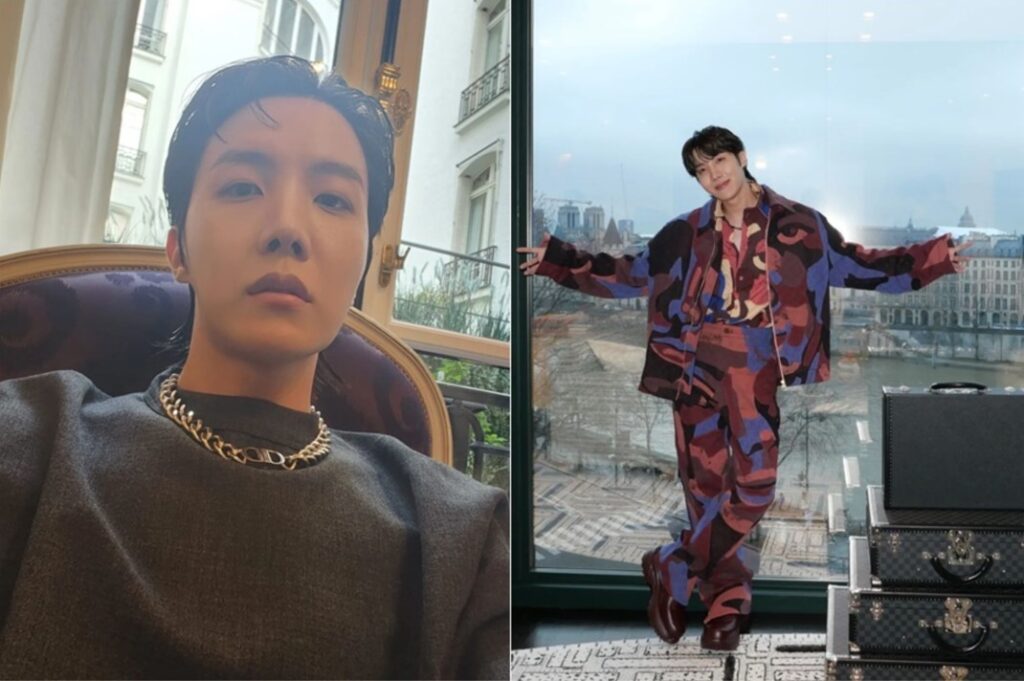 防弾少年団J-HOPE、ひかれずにいられない…パリを魅了した「名品人間」