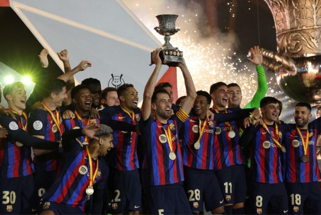 4-2-3-1にシステム変更のバルセロナ、レアル・マドリーを圧倒して3発勝利！2018年以来14回目のスペイン・スーパーカップ優勝