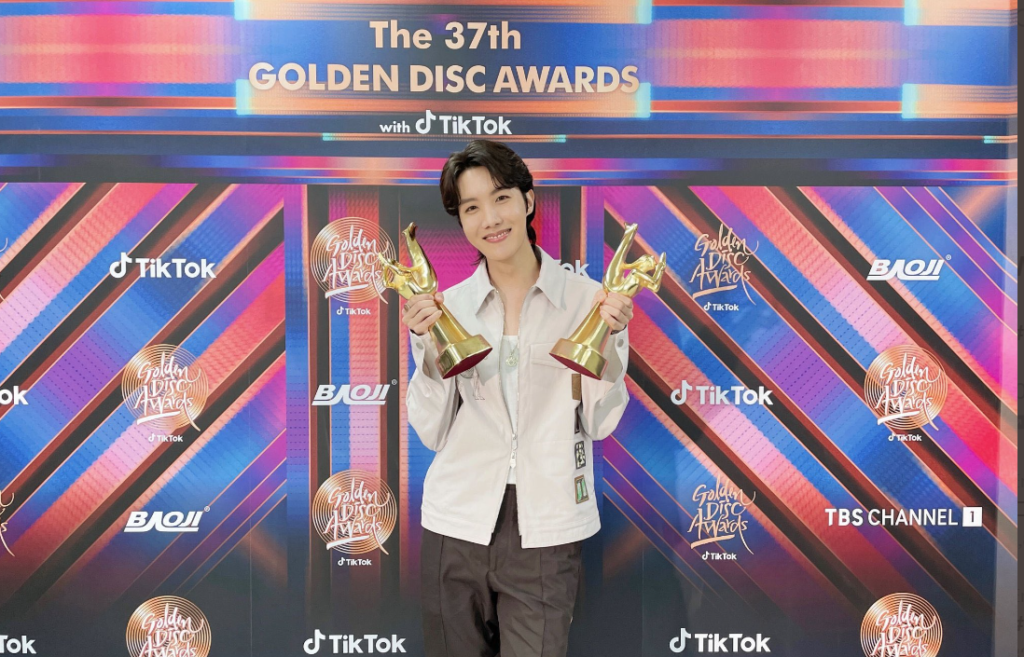 【写真あり】第37回ゴールデンディスクアワードのバンタンの賞