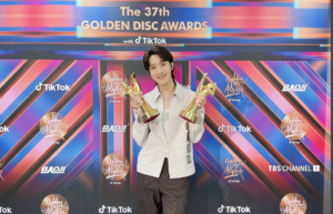 【写真あり】第37回ゴールデンディスクアワードのバンタンの賞
